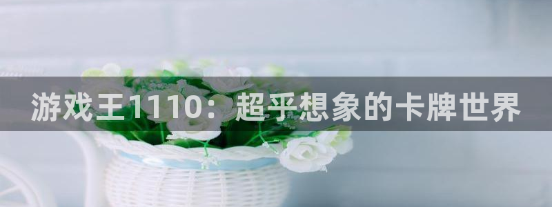 杜邦娱乐下载链接：游戏王1110：超乎想象的卡牌世界